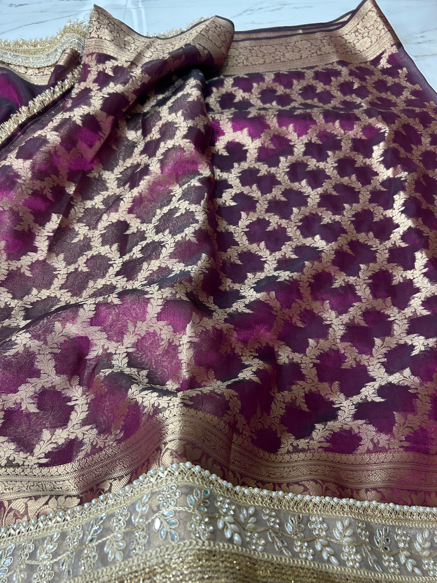 Banarasi Soft Tissue Silk Saree