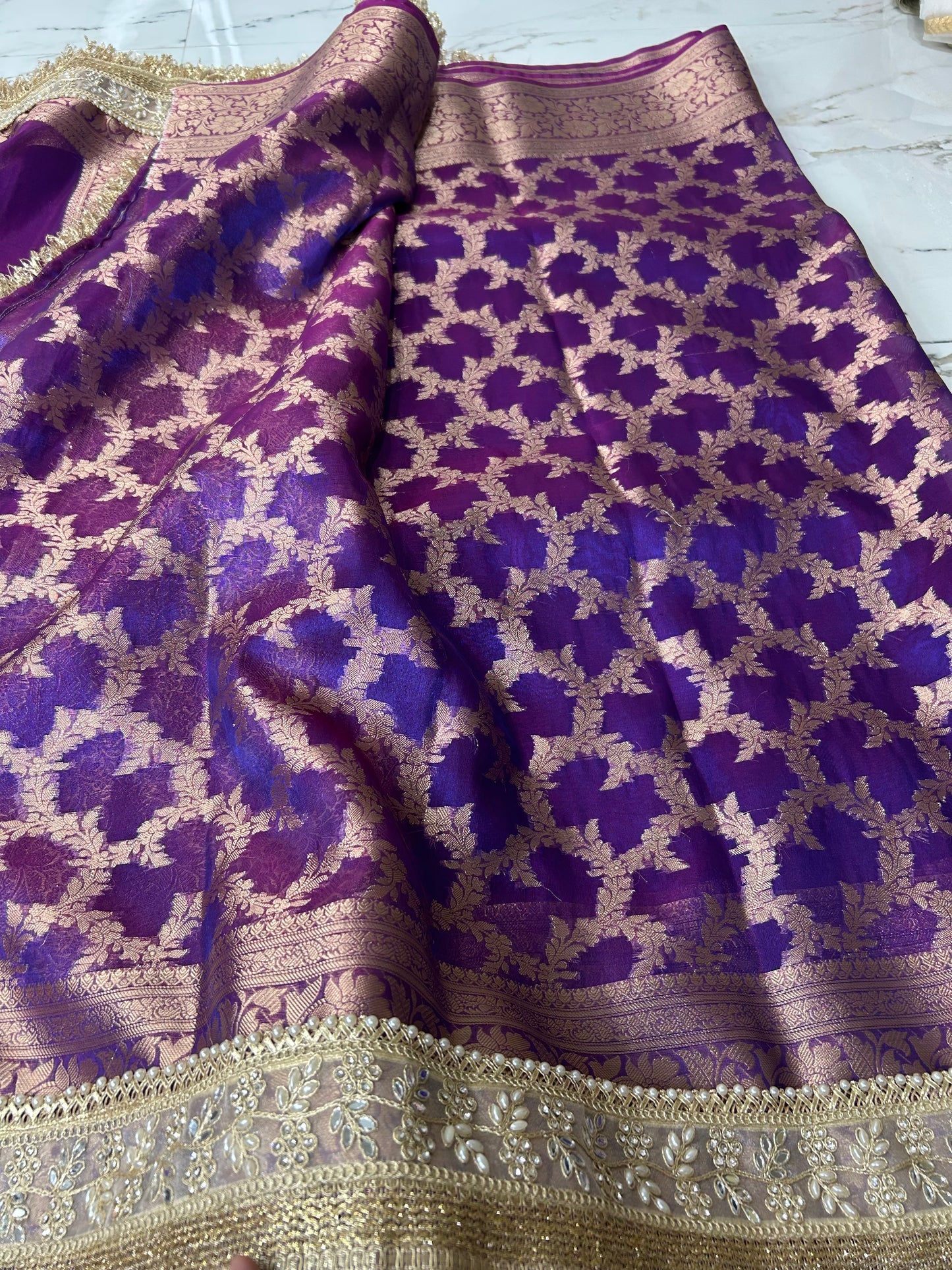 Banarasi Soft Tissue Silk Saree