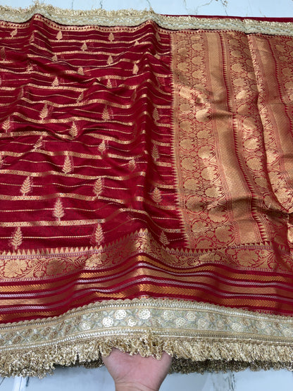 Banarasi soft warm silk saree