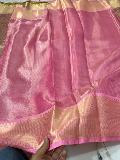 Banarasi Soft Tissue Silk Saree