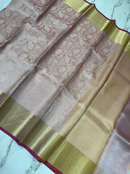 Banarasi Soft Tissue Silk Saree