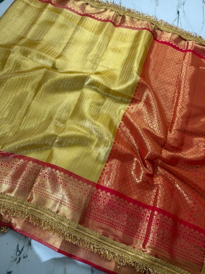 Banarasi Soft Tissue Silk Saree