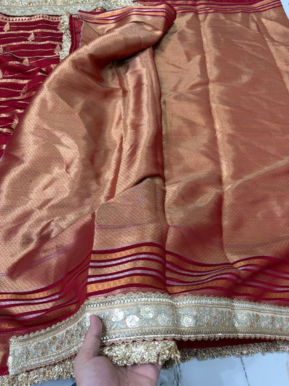 Banarasi soft warm silk saree