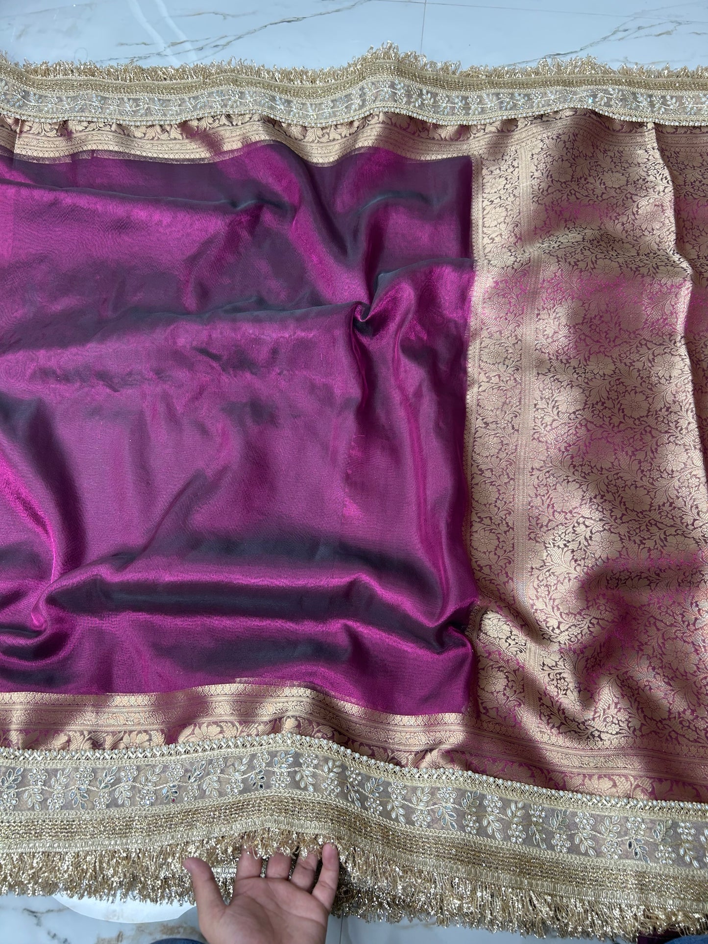 Banarasi Soft Tissue Silk Saree