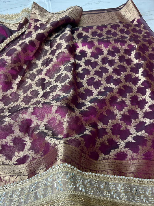 Banarasi Soft Tissue Silk Saree