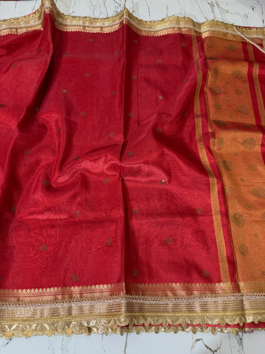 Banarasi Soft Tissue Silk Saree