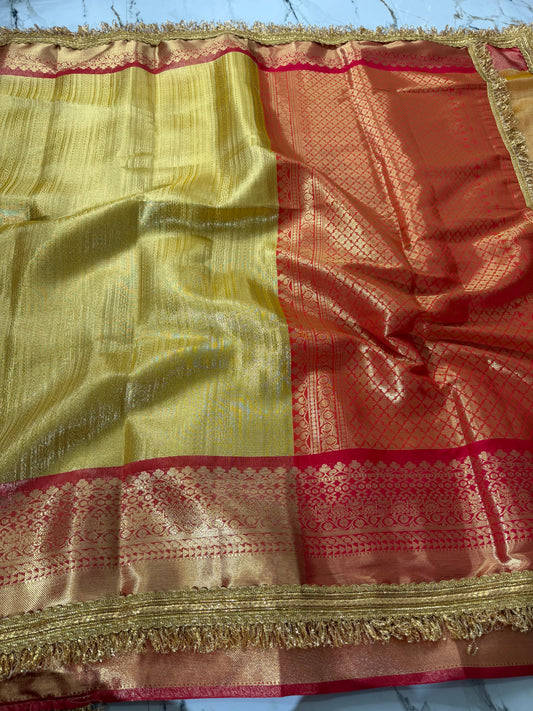 Banarasi Soft Tissue Silk Saree