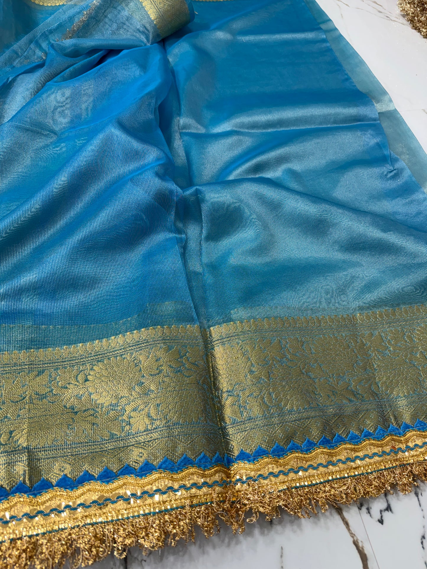 Banarasi Soft Tissue Silk Saree