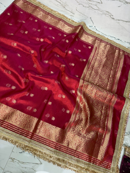 Banarasi Soft Tissue Silk Saree