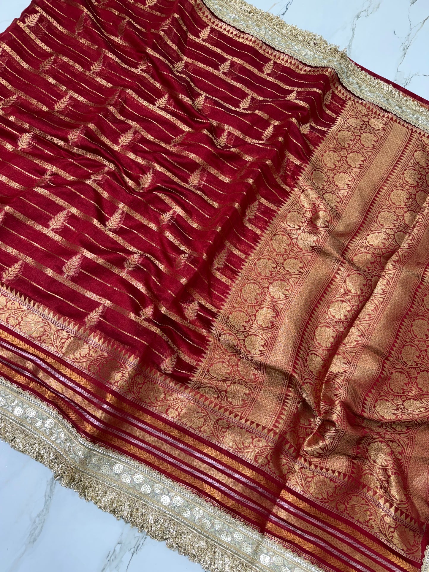 Banarasi soft warm silk saree