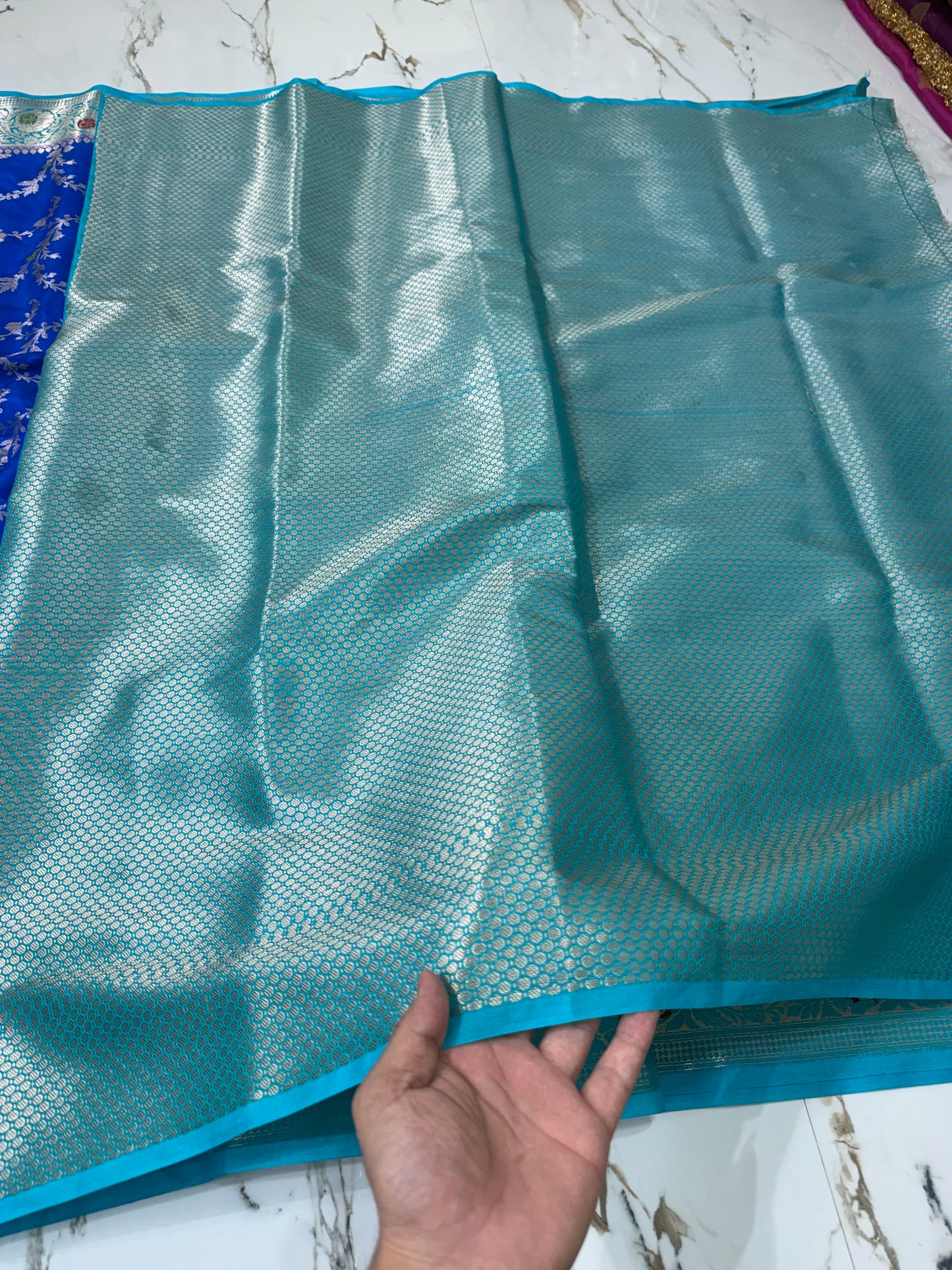 Banarasi Soft Semi Georgette Silk Saree