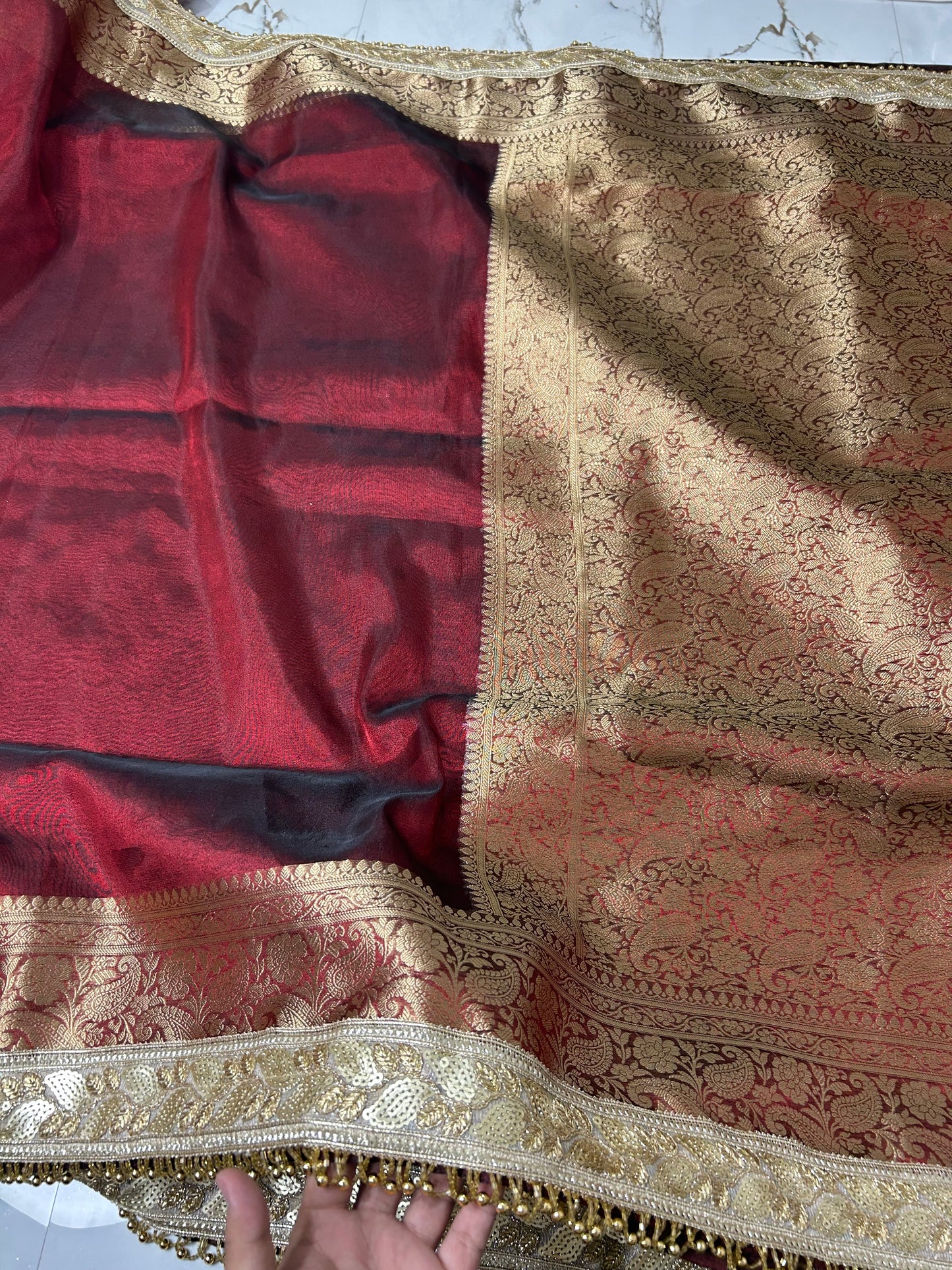 Banarasi Soft Tissue Silk Saree