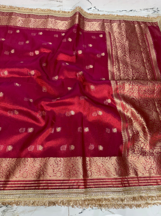 Banarasi Soft Tissue Silk Saree
