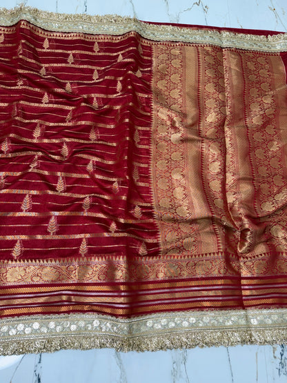 Banarasi soft warm silk saree