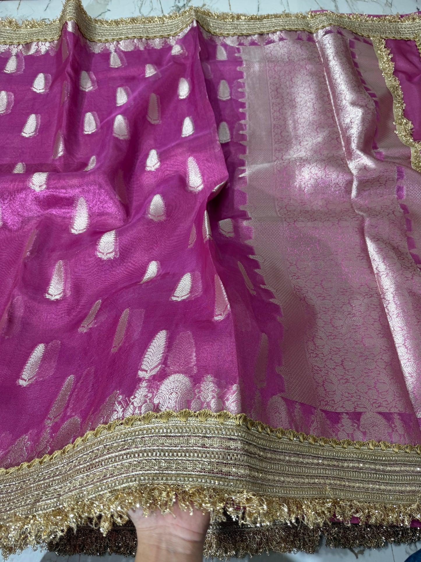 Banarasi Soft Tissue Silk Saree
