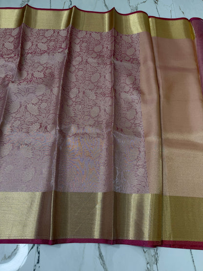 Banarasi Soft Tissue Silk Saree