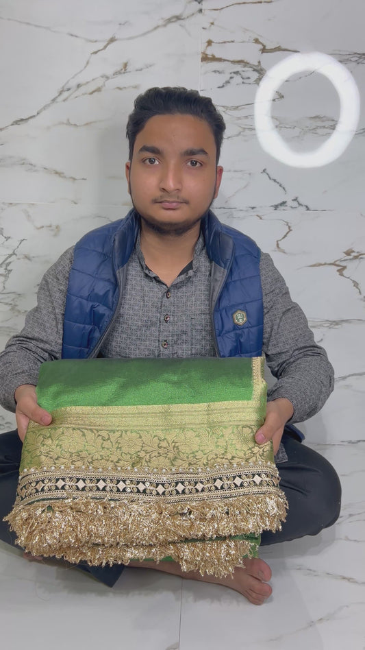 Banarasi Handloom Soft Tissue Silk Saree