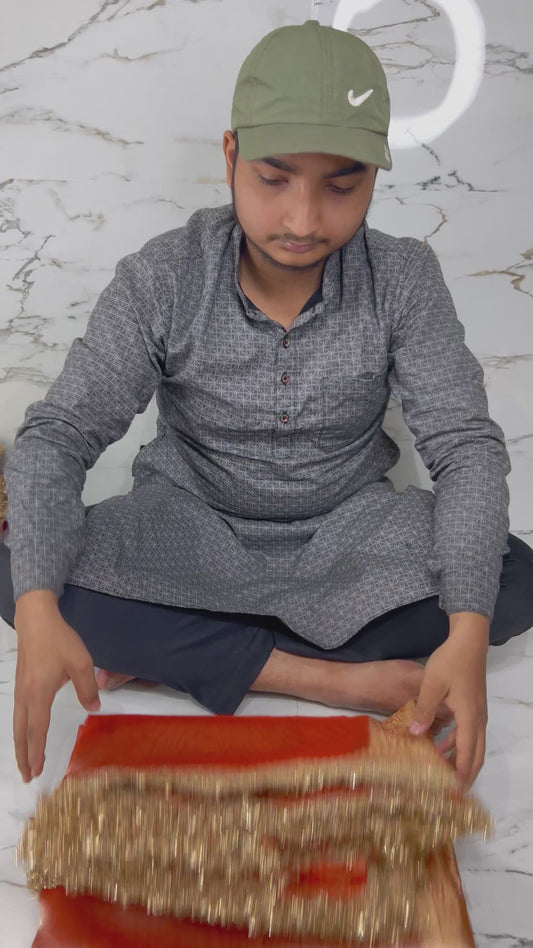 Banarasi Handloom Soft Tissue Silk Saree