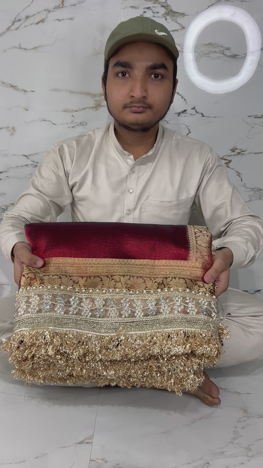 Banarasi Handloom Soft Tissue Silk Saree