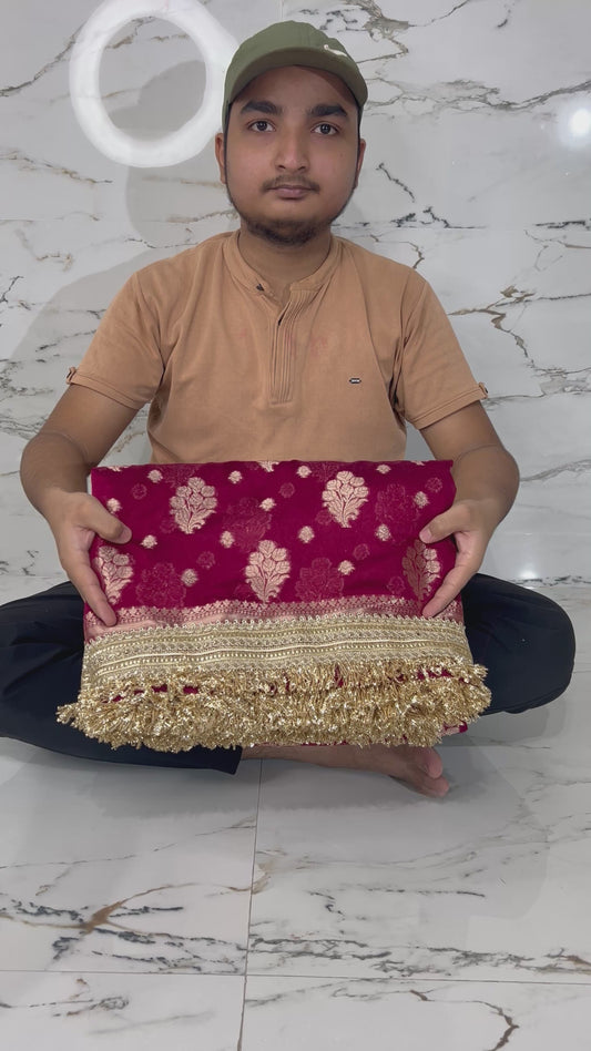 Banarasi Soft Semi Georgette Silk Saree