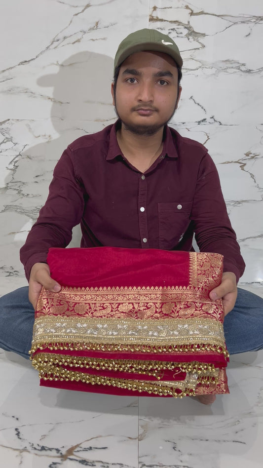 Banarasi Handloom Soft Warm Silk Saree