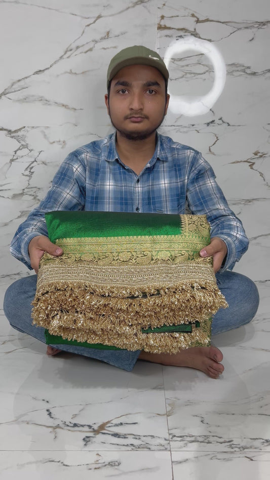 Banarasi Handloom Soft Tissue Silk Saree