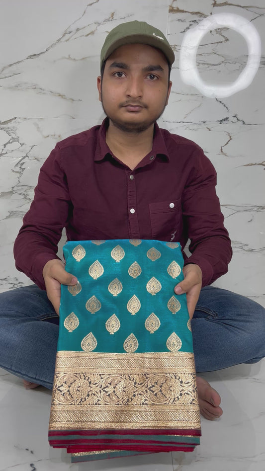 Banarasi Handloom Soft Katan Silk Saree