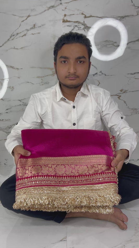 Banarasi Handloom Soft Tissue Silk Saree