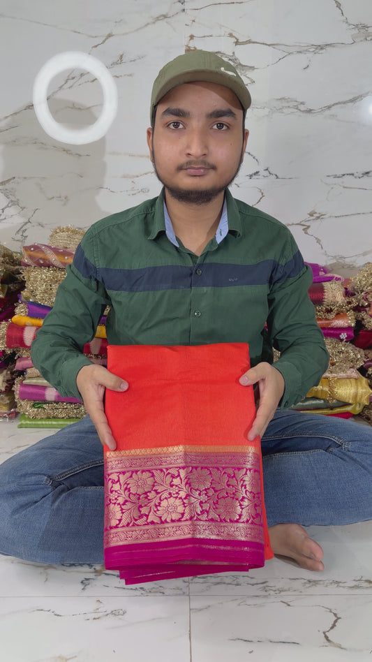 Banarasi Soft Warm Silk Saree