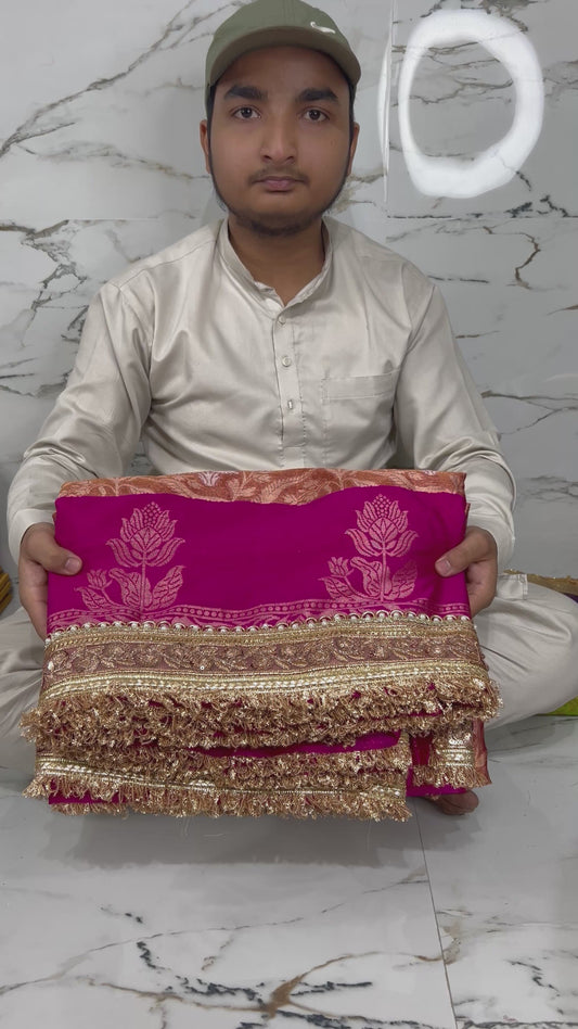 Banarasi Handloom Soft Tissue Silk Saree