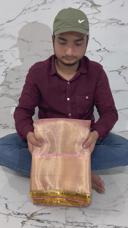 Banarasi Handloom Soft Tissue Silk Saree