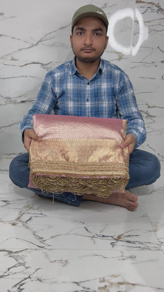 Banarasi Handloom Soft Tissue Silk Saree