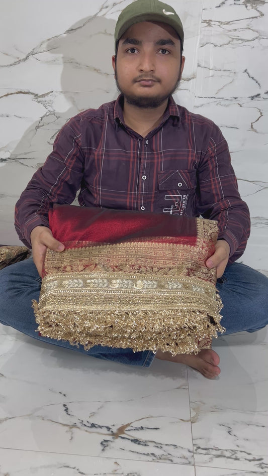 Banarasi Handloom Soft Tissue Silk Saree