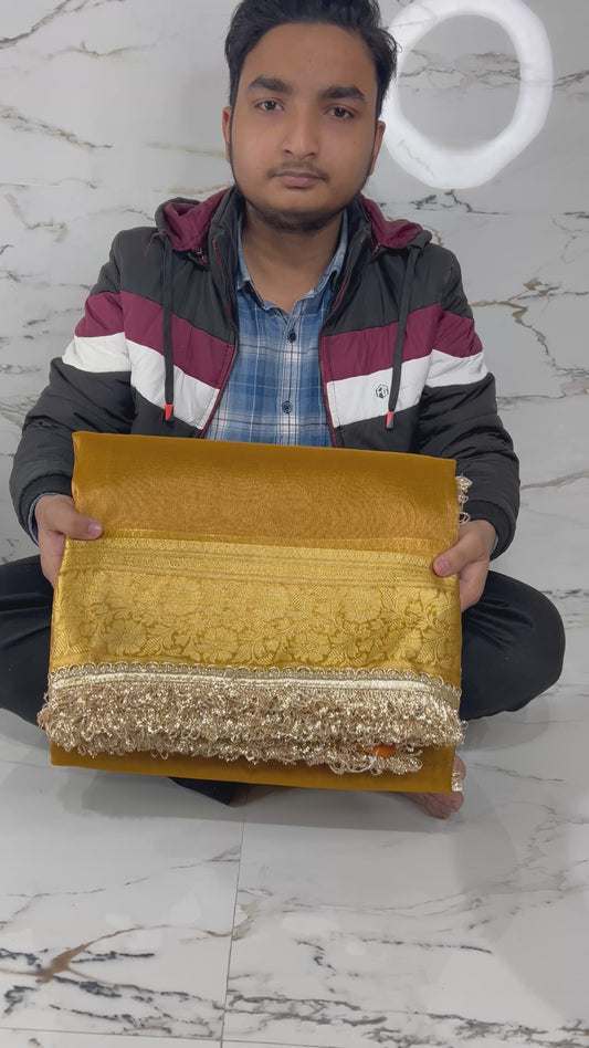 Banarasi Handloom Soft Tissue Silk Saree