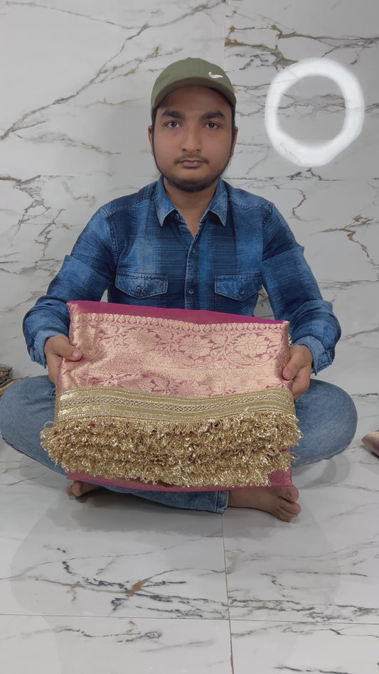 Banarasi Handloom Soft Tissue Silk Saree