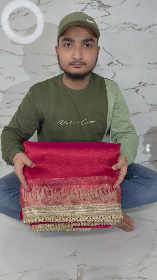 Banarasi Soft Tissue Silk Saree