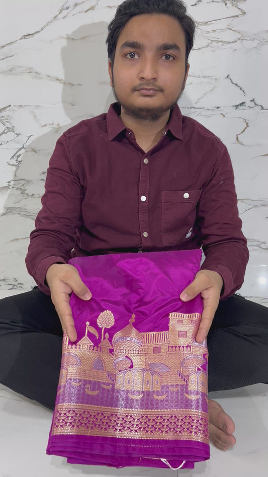 Banarasi Handloom Soft Silk Saree