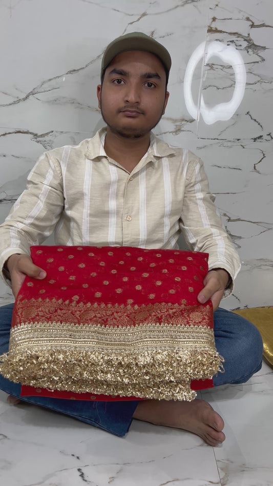 Banarasi Handloom Soft Georgette Silk Saree