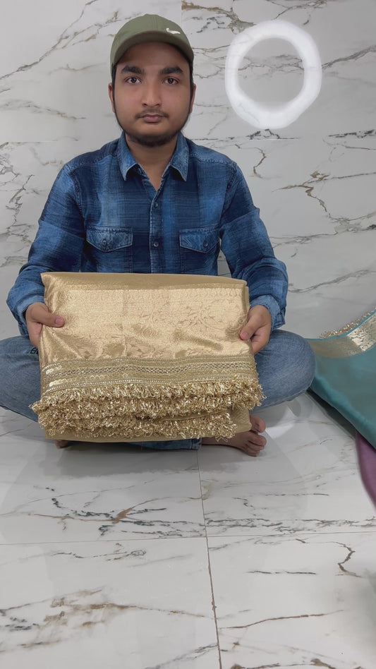 Banarasi Handloom Soft Tissue Silk Saree