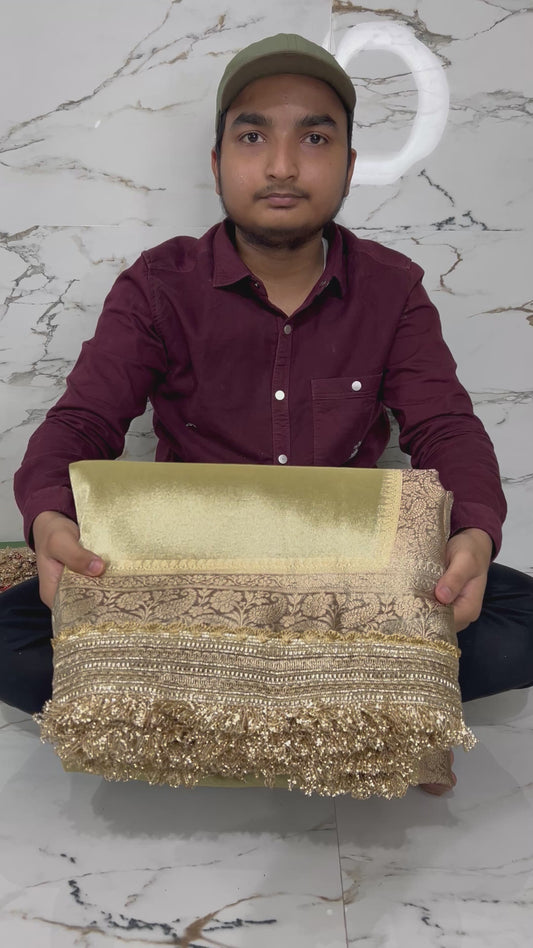 Banarasi Handloom Soft Tissue Silk Saree