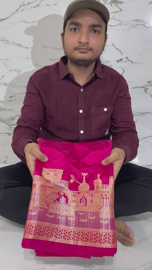 Banarasi Handloom Soft Silk Saree