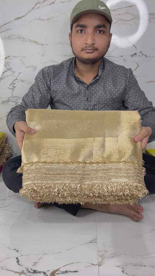 Banarasi Handloom Soft Tissue Silk Saree