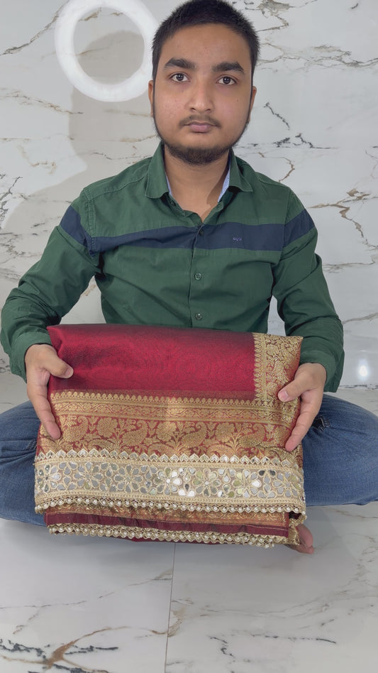 Banarasi Soft Tissue Silk Saree