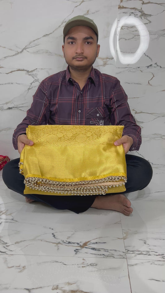 Banarasi Handloom Soft Tissue Silk Saree
