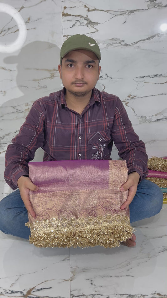 Banarasi Soft Tissue Silk Saree