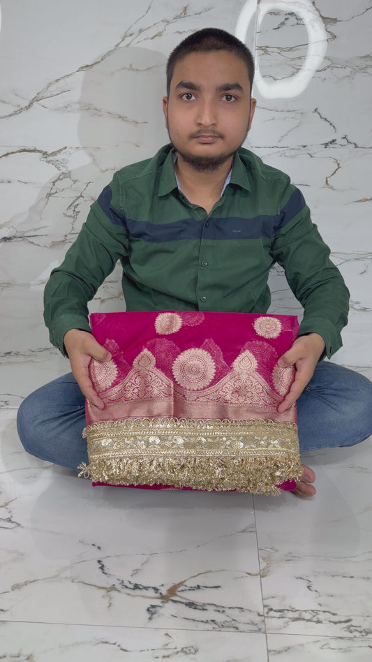 Banarasi Soft Kora Silk Saree