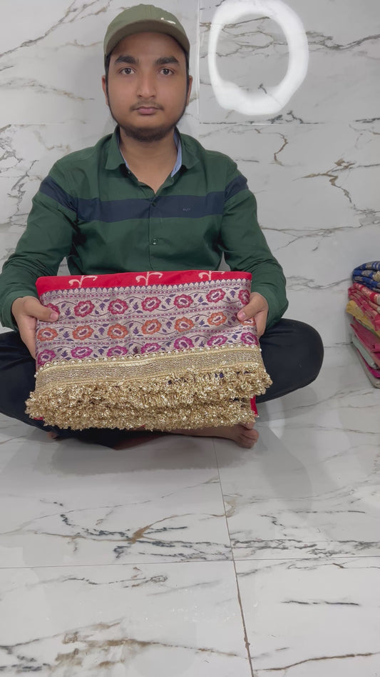 Banarasi Handloom Soft Katan Silk Saree