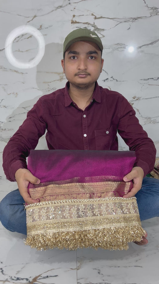 Banarasi Soft Tissue Silk Saree