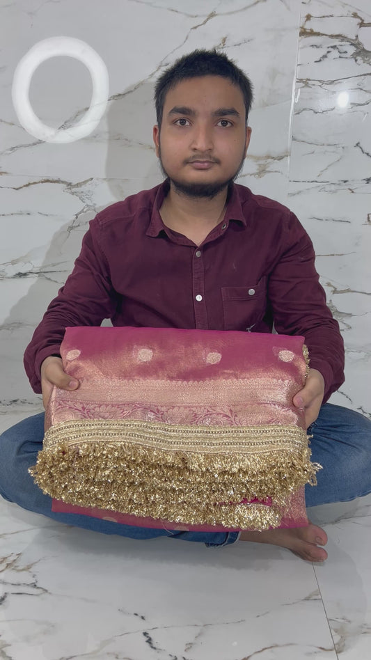 Banarasi Soft Tissue Silk Saree