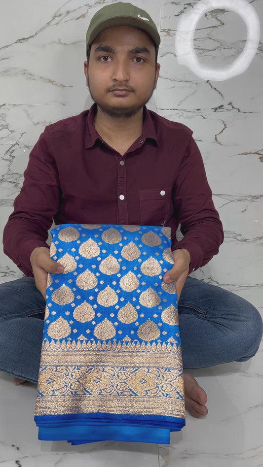 Banarasi Handloom Soft Katan Silk Saree